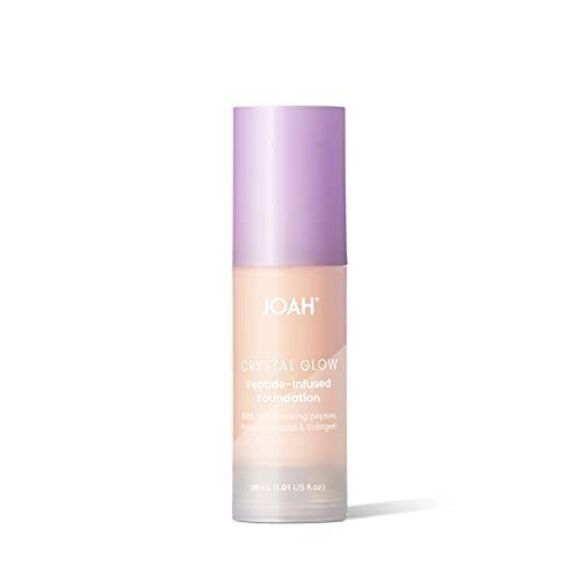 JOAH Crystal Glow Peptide-Infused Foundation, 2-in-1 Very Fair Cool FC010 - Picture 2 of 7